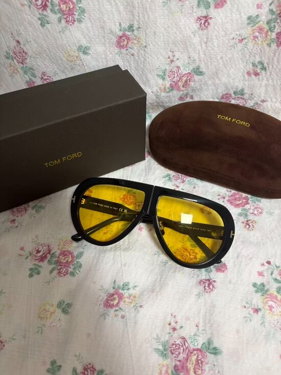 Tom Ford Shield Aviator Sunglasses main image 6